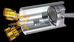 Neueste Zylindertechnologie – großer Hubraum bei niedrigem Gewicht