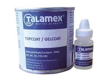 2-K Topcoat transparent 100 gramm