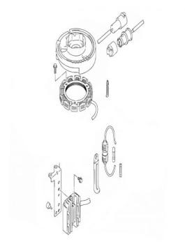 KIT: Gleichrichter und Laderegler für Suzuki DF4  / DF5 / DF6 (bis 2012)