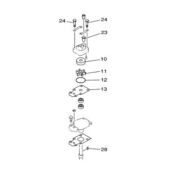 Wasserpumpen Reparatur-Satz für Yamaha F9.9C, F13.5A, F15A