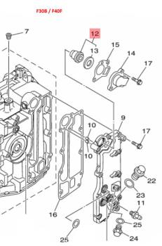 Yamaha Thermostat für F30B / F40F