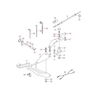 Fernschaltumrüstsatz für Suzuki DF4A/DF5A/DF6A (ab 2016) | Bootshop