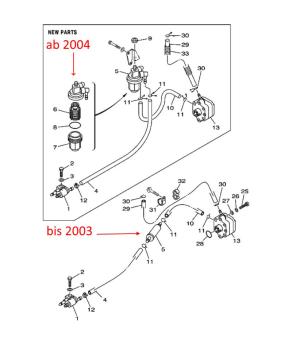 Wartungs-Kit für Yamaha  F9.9C, FT9.9D, F15A