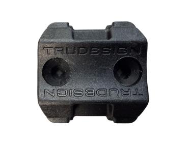 TRU DESIGN Klebesockel zum Kabelbündeln mit Kabelbinder