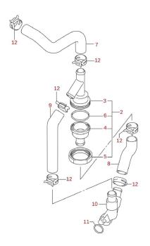 Mikroplastik Filter-System für Suzuki DF100C / DF115B / DF140B ab 2022