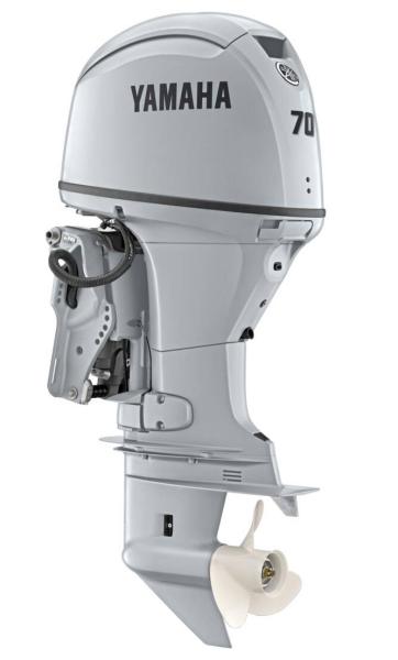 Yamaha Aussenbordmotor F70 BETL weiss