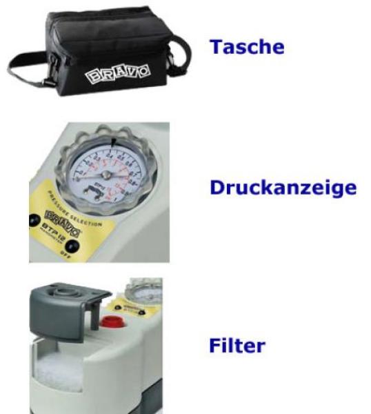 Bravo BTP 12 Analog - Elektr. Pumpe mit Druckkontrolle 12 Volt