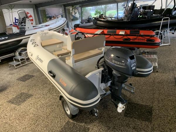 Talamex Schlauchboot S-Line RIB 380 mit Yamaha F25GETL