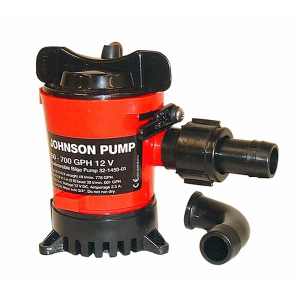 Johnson Patronen-Tauchpumpe L650 - 50 l/min/12V