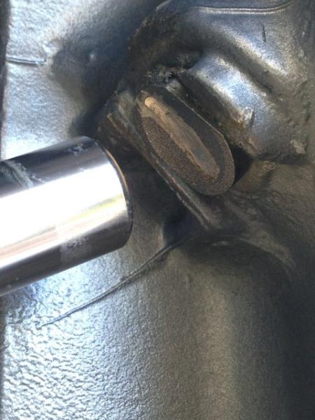 Anschlag für Powertrimm Kolbenstange