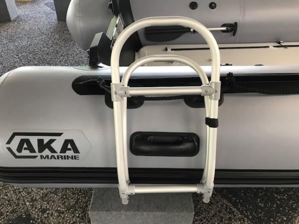 ALU Schlauchboot-Badeleiter, seitlich montierbar