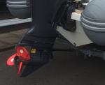 Motorstütze für Trailertransport
